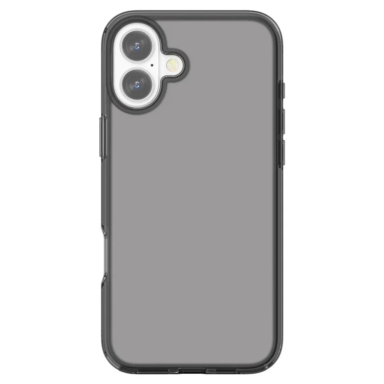 For iPhone 16 Plus Case Transparent PC + TPU Hybrid Phone Cover