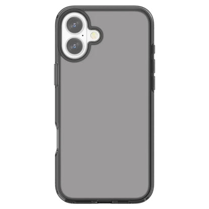 For iPhone 16 Plus Case Transparent PC + TPU Hybrid Phone Cover
