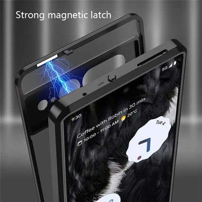 For Google Pixel 7 Pro 5G Case Pop-Up Snap Lock Translucent PC Matte Phone Cover