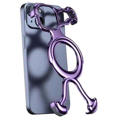 For iPhone 15 Magnetic Bumper Case Hard PC Borderless Slim Phone Cover