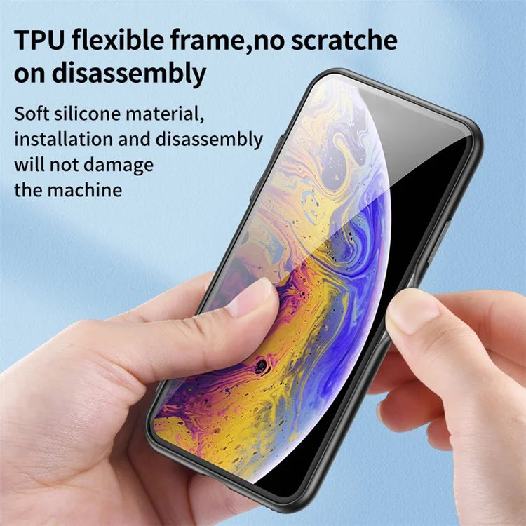 For Xiaomi Redmi Turbo 3 5G / Poco F6 5G Case Tempered Glass Flower Pattern Phone Cover