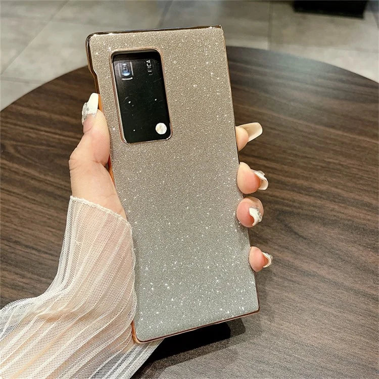 For Huawei Mate X2 Case Hard PC Shockproof Bling Glitter Phone Cover