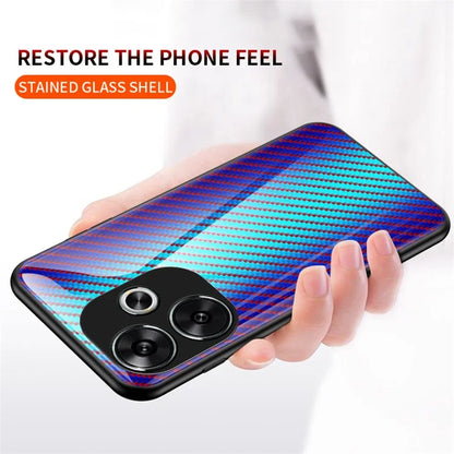 For Xiaomi Redmi Turbo 3 5G Case Tempered Glass Shockproof Phone Cover
