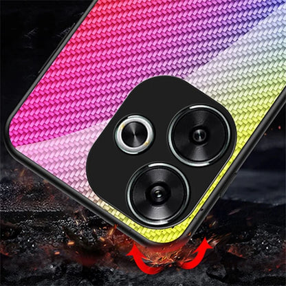 For Xiaomi Redmi Turbo 3 5G Case Tempered Glass Shockproof Phone Cover
