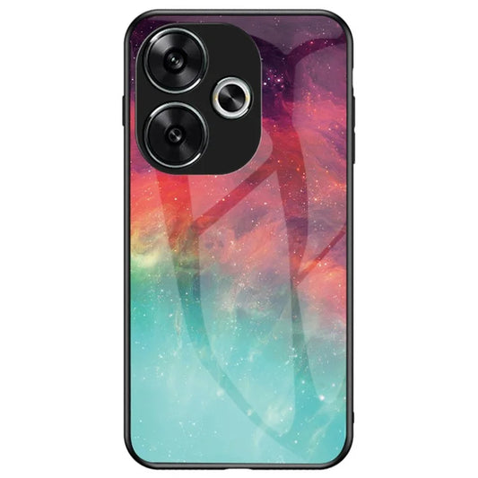 For Xiaomi Redmi Turbo 3 5G Case Slim Tempered Glass Phone Cover