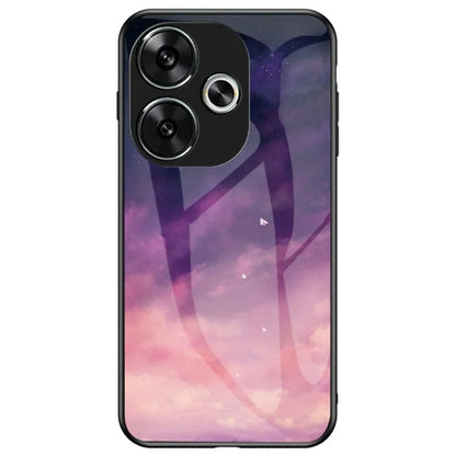 For Xiaomi Redmi Turbo 3 5G Case Slim Tempered Glass Phone Cover