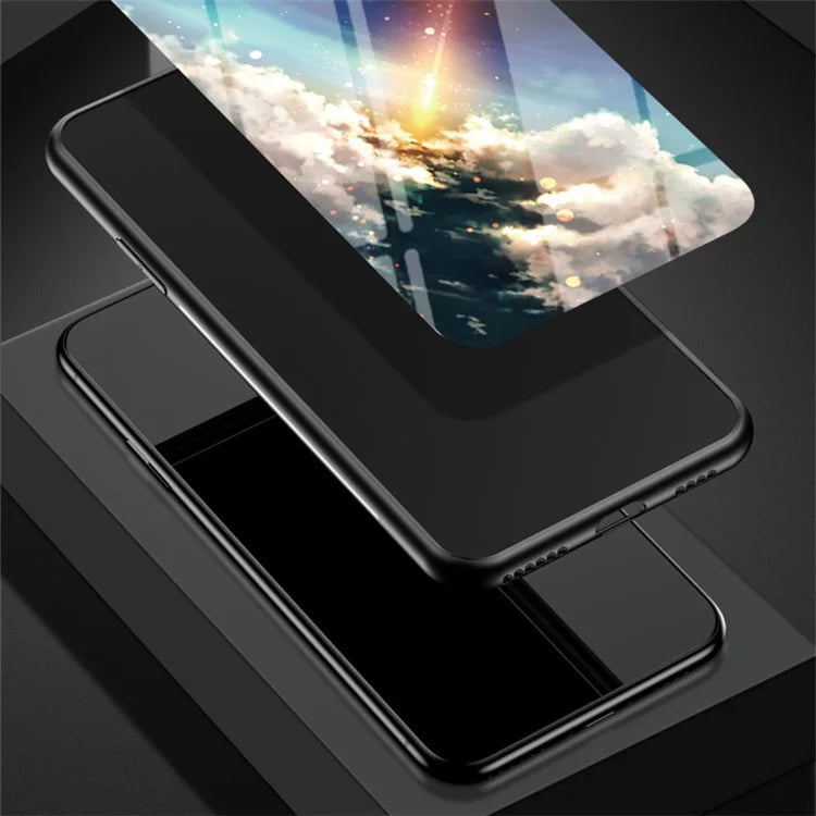 For Xiaomi Redmi Turbo 3 5G Case Slim Tempered Glass Phone Cover