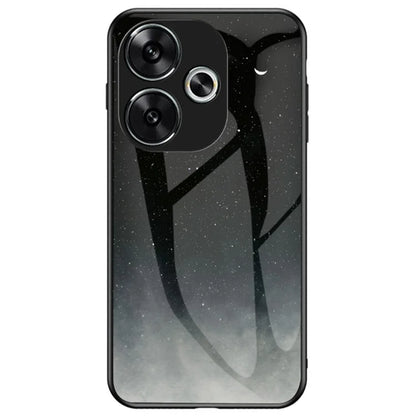 For Xiaomi Redmi Turbo 3 5G Case Slim Tempered Glass Phone Cover