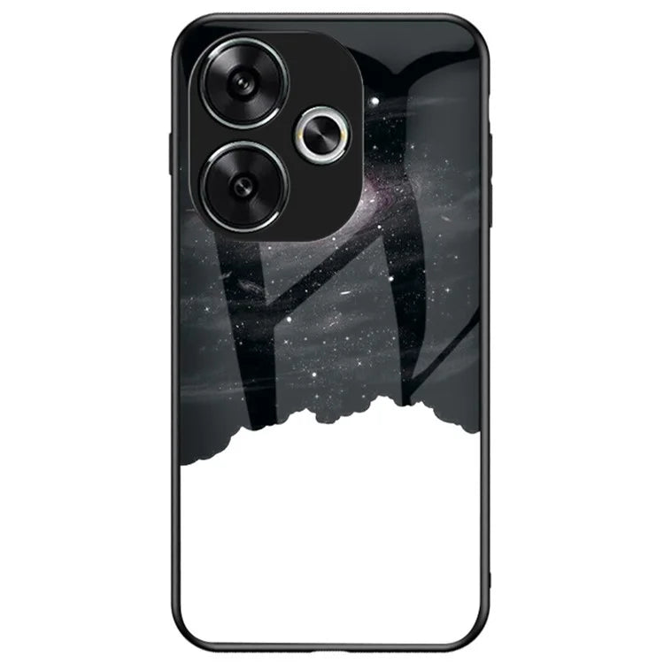 For Xiaomi Redmi Turbo 3 5G Case Slim Tempered Glass Phone Cover