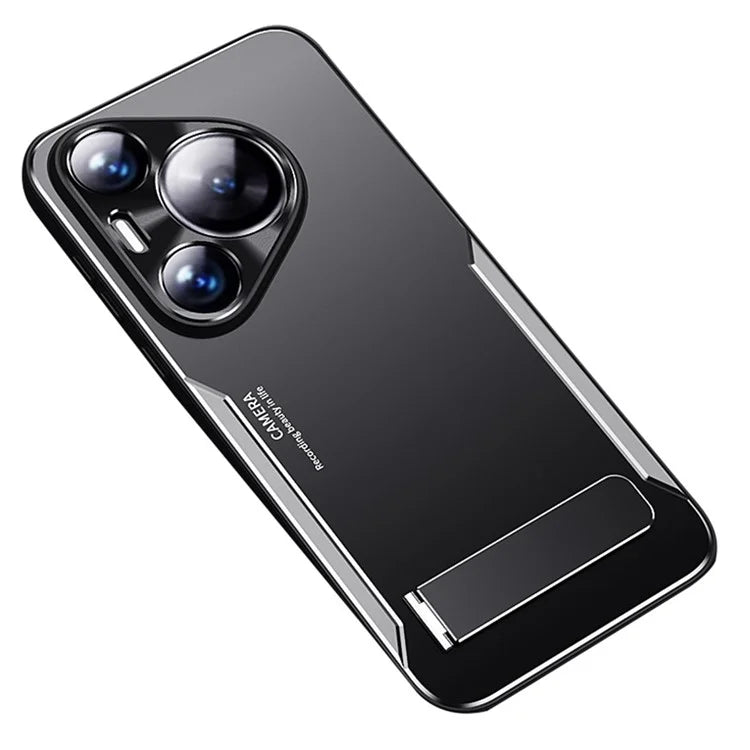 For Huawei Pura 70 Pro / Pura 70 Pro+ Case Support Kickstand Aluminum Alloy + TPU Phone Cover