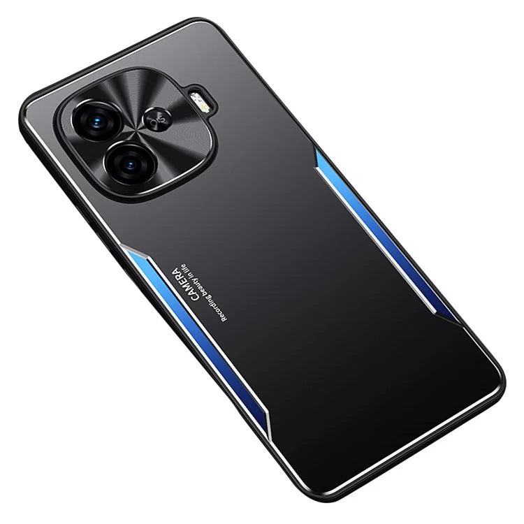 For vivo iQOO Z9 5G / iQOO Z9 Turbo 5G Case Aluminium Alloy+TPU Phone Protective Cover