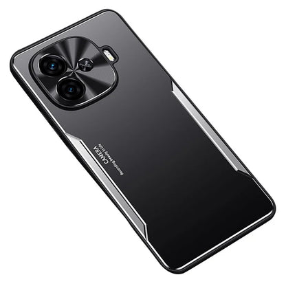 For vivo iQOO Z9 5G / iQOO Z9 Turbo 5G Case Aluminium Alloy+TPU Phone Protective Cover