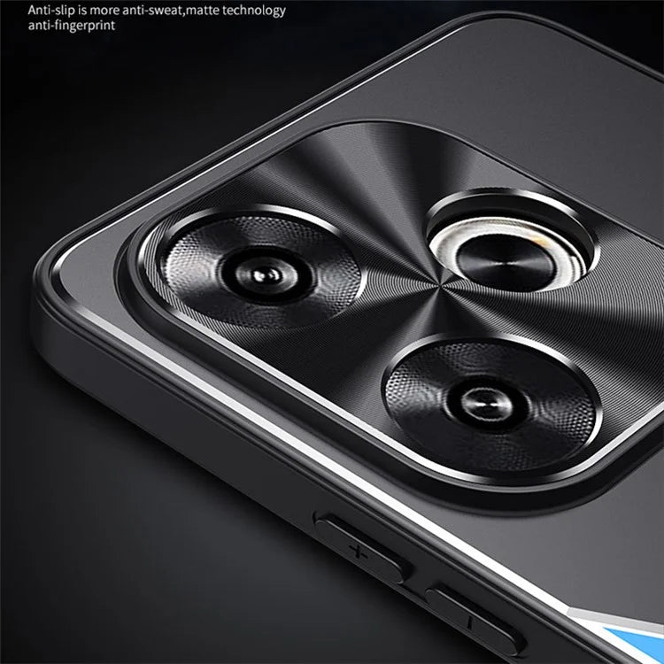 For Xiaomi Poco F6 5G / Redmi Turbo 3 5G Case Aluminium Alloy+TPU Protective Phone Cover