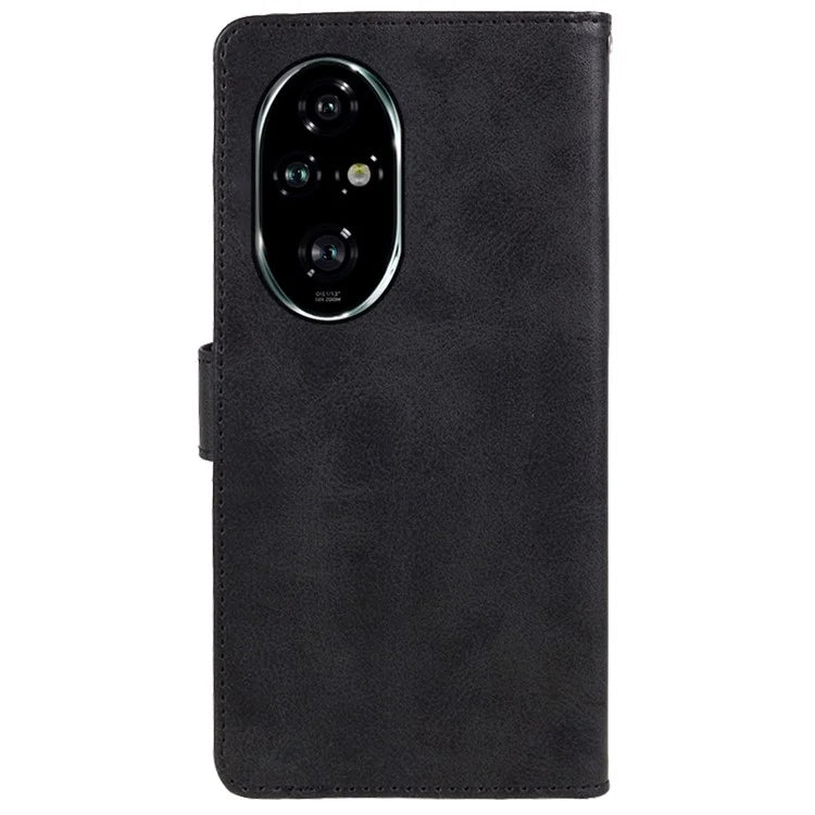 For Honor 200 Pro 5G Wallet Case Calf Texture Leather Phone Cover