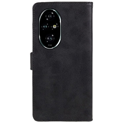 For Honor 200 Pro 5G Wallet Case Calf Texture Leather Phone Cover