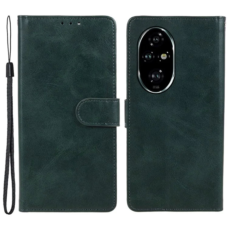 For Honor 200 Pro 5G Wallet Case Calf Texture Leather Phone Cover