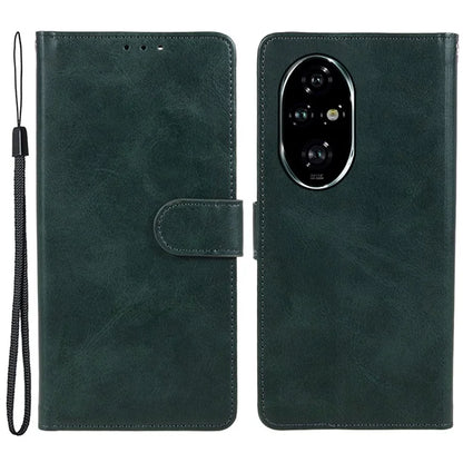 For Honor 200 Pro 5G Wallet Case Calf Texture Leather Phone Cover