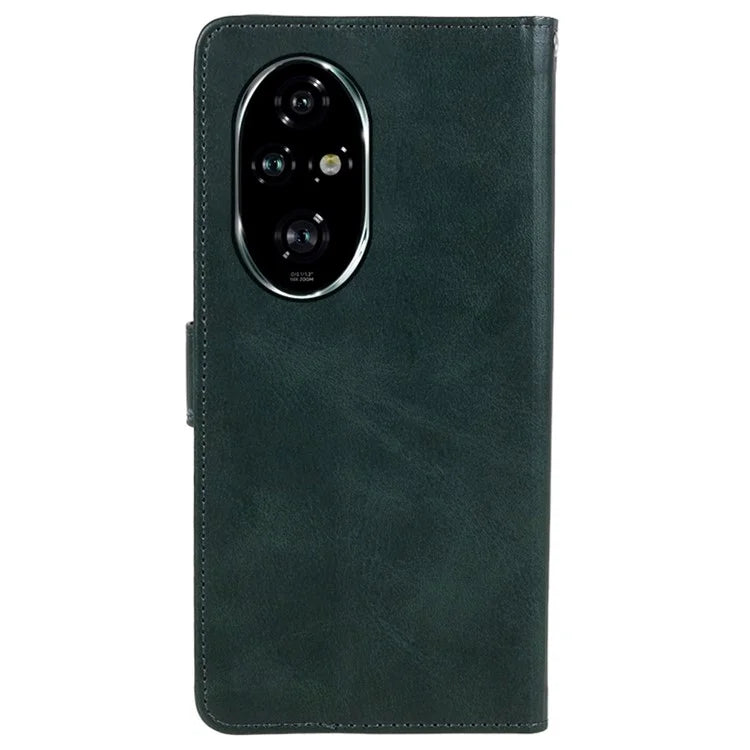 For Honor 200 Pro 5G Wallet Case Calf Texture Leather Phone Cover