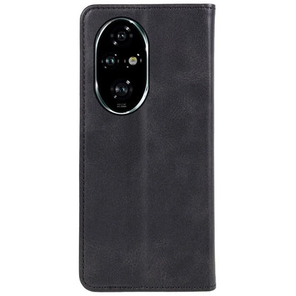 For Honor 200 Pro 5G Case Calf Texture Phone Leather Cover Wallet