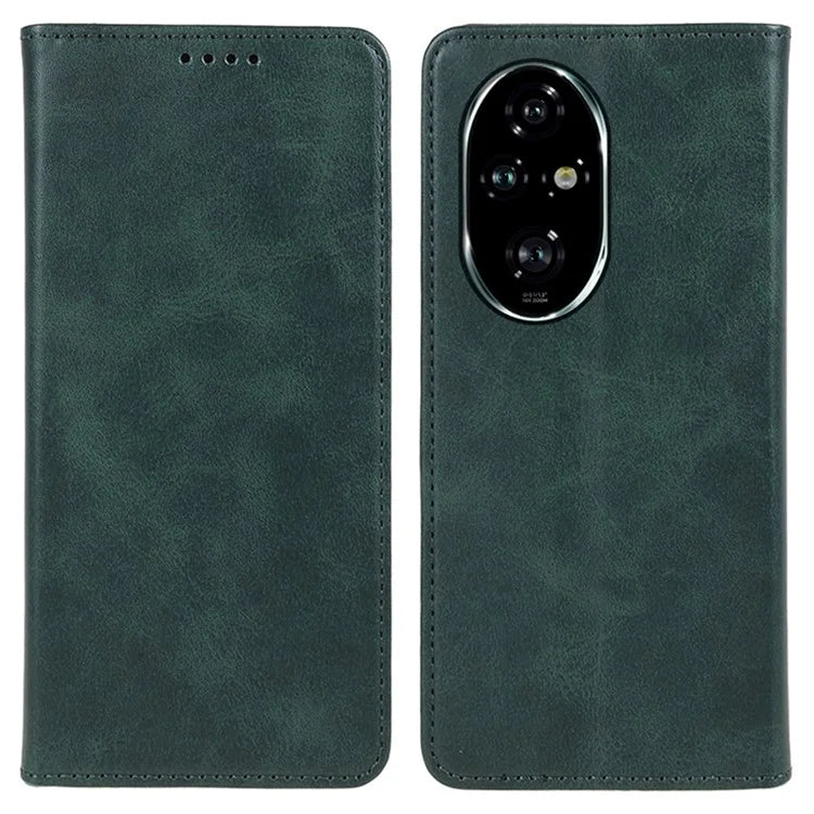 For Honor 200 Pro 5G Case Calf Texture Phone Leather Cover Wallet