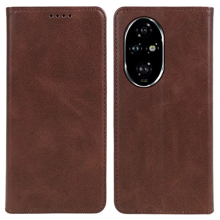 For Honor 200 Pro 5G Case Calf Texture Phone Leather Cover Wallet