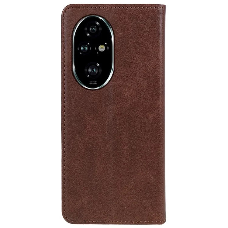 For Honor 200 Pro 5G Case Calf Texture Phone Leather Cover Wallet