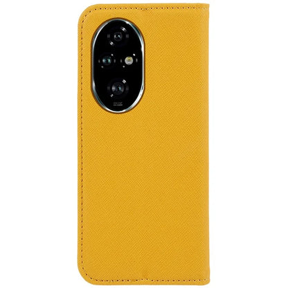For Honor 200 Pro 5G Case Cross Texture Horizontal Flip Leather Phone Cover