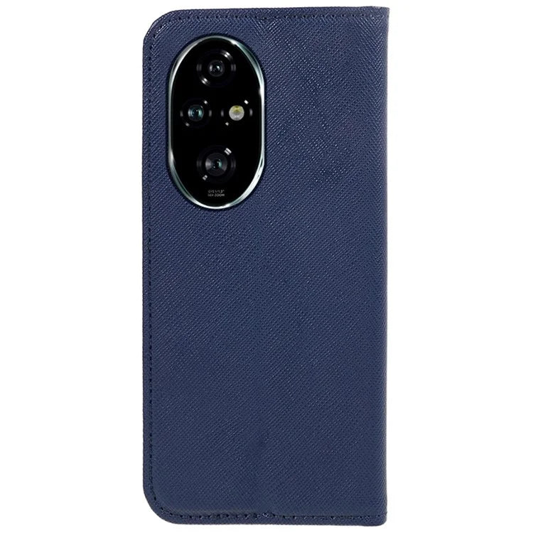 For Honor 200 Pro 5G Case Cross Texture Horizontal Flip Leather Phone Cover