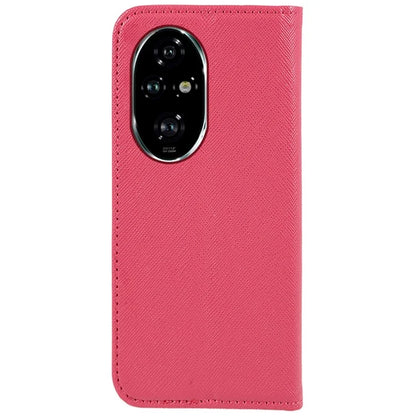 For Honor 200 Pro 5G Case Cross Texture Horizontal Flip Leather Phone Cover