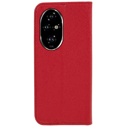 For Honor 200 Pro 5G Case Cross Texture Horizontal Flip Leather Phone Cover