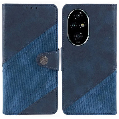 For Honor 200 Pro 5G Case Crazy Horse Texture Splicing Leather Wallet Phone Cover