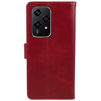 For Honor 200 Lite Case Leather Wallet Phone Cover with Magnetic Clasp