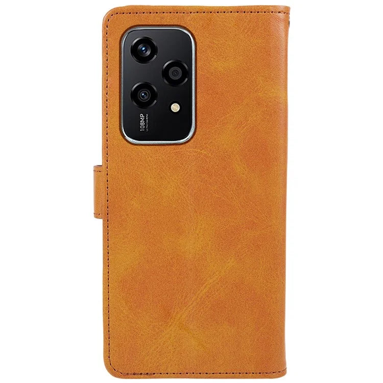 For Honor 200 Lite Case Leather Wallet Phone Cover with Magnetic Clasp