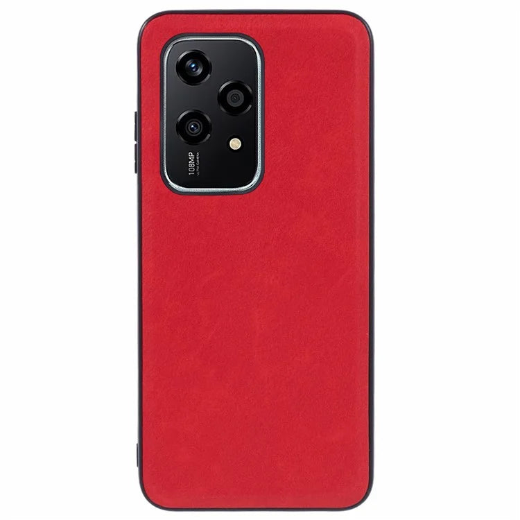 For Honor 200 Lite Shockproof Case PU Leather+PC+TPU Hybrid Phone Cover