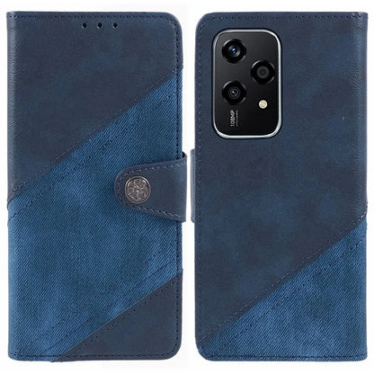 For Honor 200 Lite Case Wallet Leather Splicing Phone Cover Crazy Horse Texture