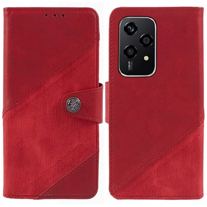 For Honor 200 Lite Case Wallet Leather Splicing Phone Cover Crazy Horse Texture