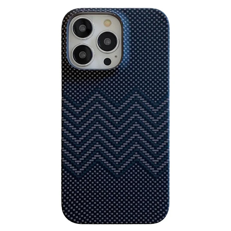 For iPhone 15 Pro Case Water Transfer Printing Luminous Hard PC Phone Cover