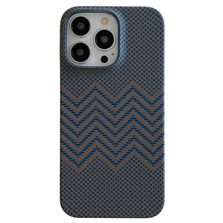 For iPhone 15 Pro Case Water Transfer Printing Luminous Hard PC Phone Cover
