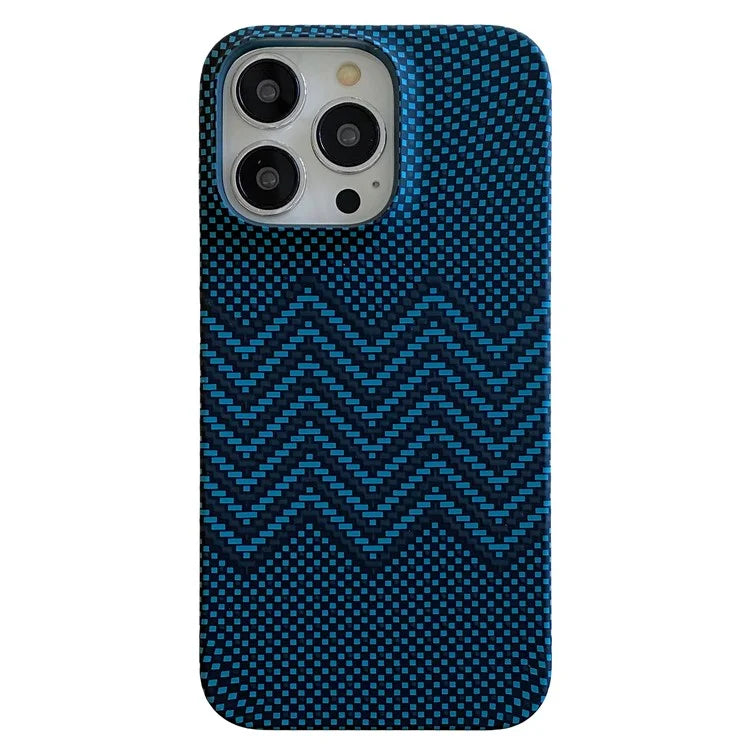For iPhone 15 Pro Case Water Transfer Printing Luminous Hard PC Phone Cover