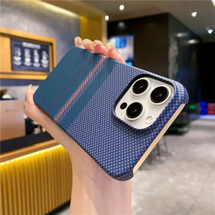 For iPhone 13 Pro Max Case Stylish Pattern Luminous Anti-Drop PC Phone Cover