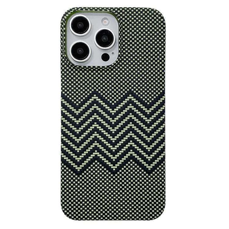 For iPhone 15 Pro Max Case Water Transfer Printing Drop-Proof PC Cell Phone Cover