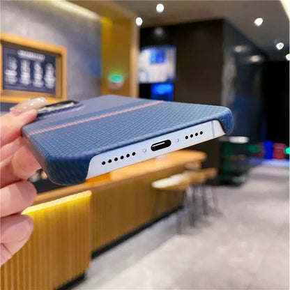 For iPhone 15 Pro Max Case Water Transfer Printing Drop-Proof PC Cell Phone Cover
