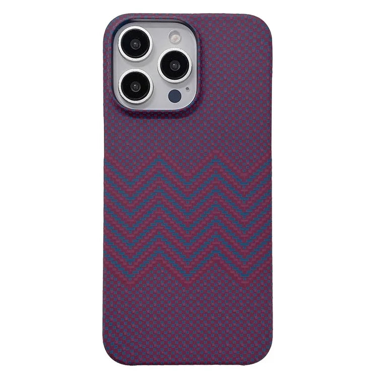 For iPhone 15 Pro Max Case Water Transfer Printing Drop-Proof PC Cell Phone Cover