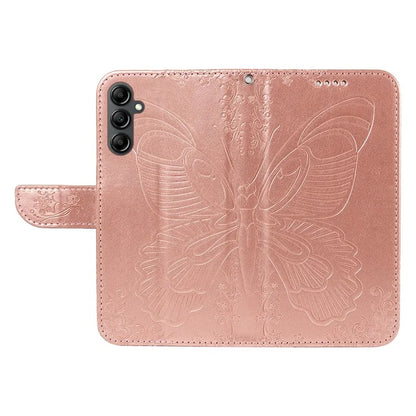 For Samsung Galaxy A34 5G Case Butterfly Imprinted Stand Leather Phone Cover