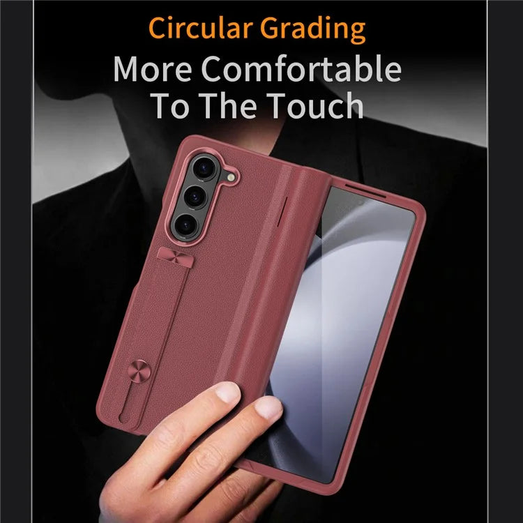 For Samsung Galaxy Z Fold6 5G Kickstand Case Anti-Drop Hard PC Phone Cover