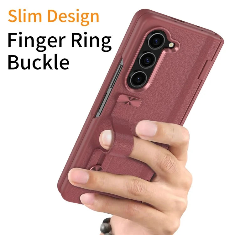 For Samsung Galaxy Z Fold6 5G Kickstand Case Anti-Drop Hard PC Phone Cover