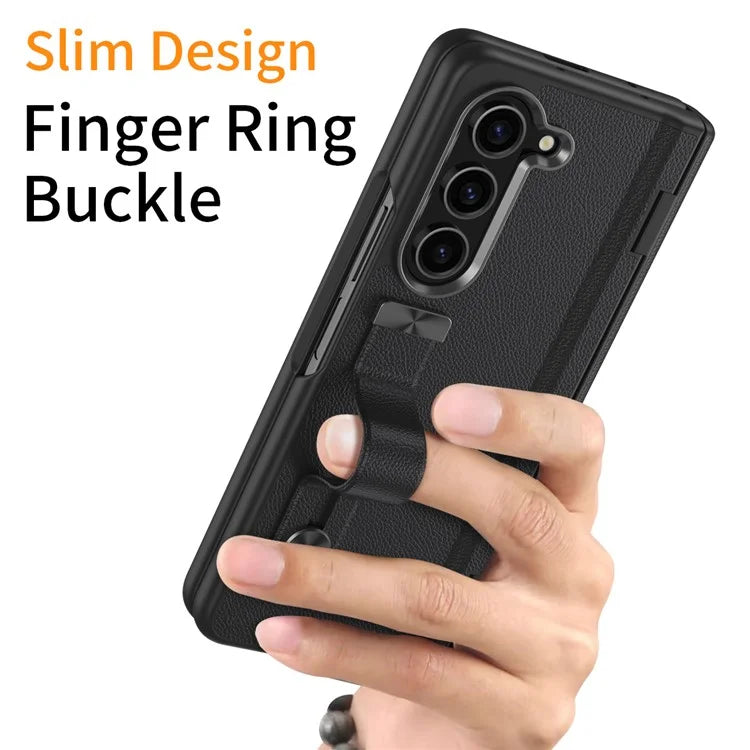 For Samsung Galaxy Z Fold6 5G Kickstand Case Anti-Drop Hard PC Phone Cover