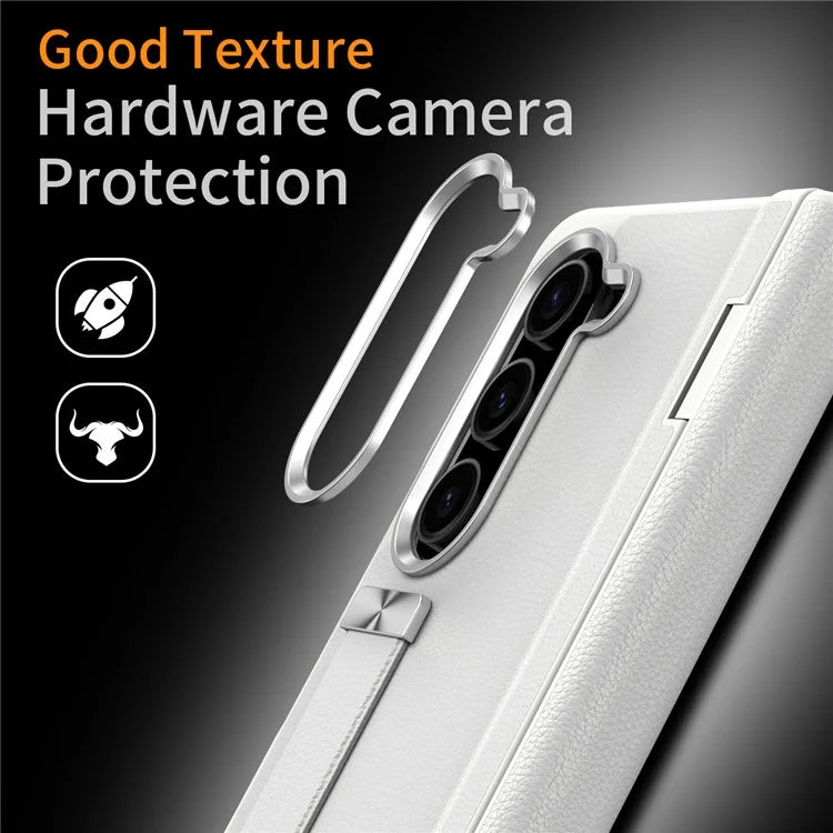 For Samsung Galaxy Z Fold6 5G Kickstand Case Anti-Drop Hard PC Phone Cover