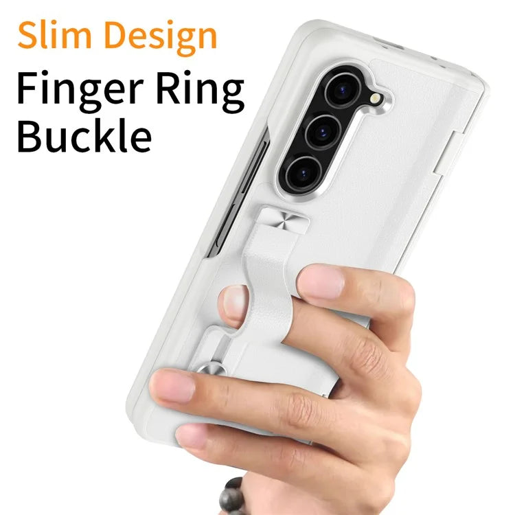 For Samsung Galaxy Z Fold6 5G Kickstand Case Anti-Drop Hard PC Phone Cover