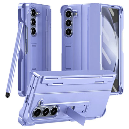 For Samsung Galaxy Z Fold6 5G Case Kickstand Hard PC Phone Cover with Stylus